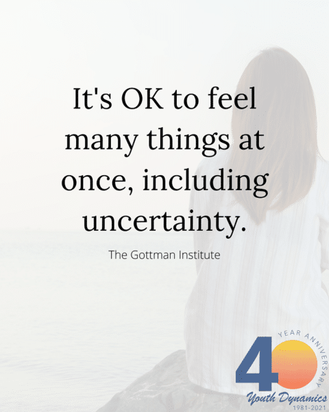 13 Quotes on Living with Uncertainty • Youth Dynamics | Mental Health ...