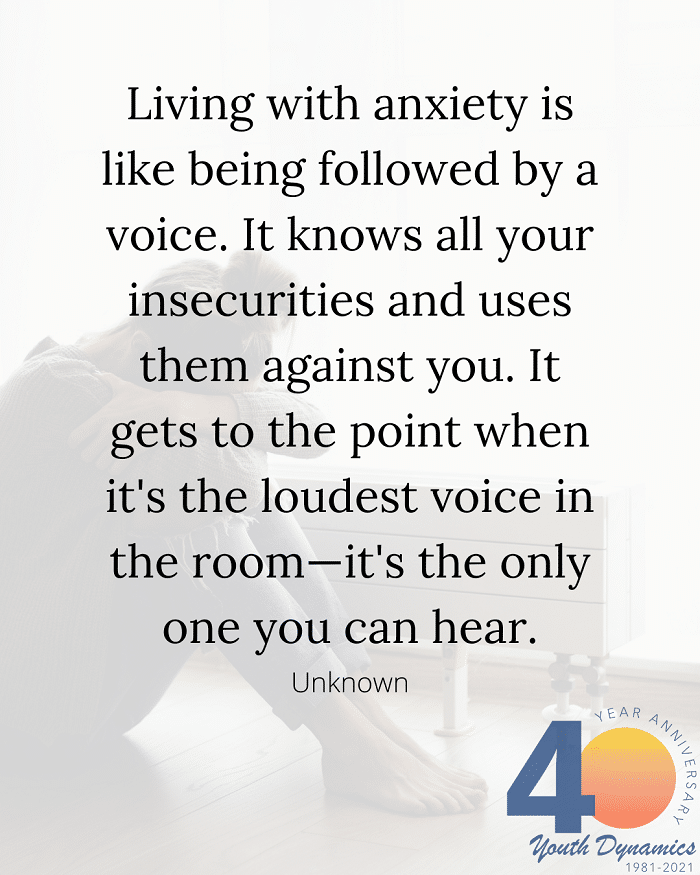 It's Exhausting. 16 Quotes Illustrating Life with Anxiety • Youth Dynamics